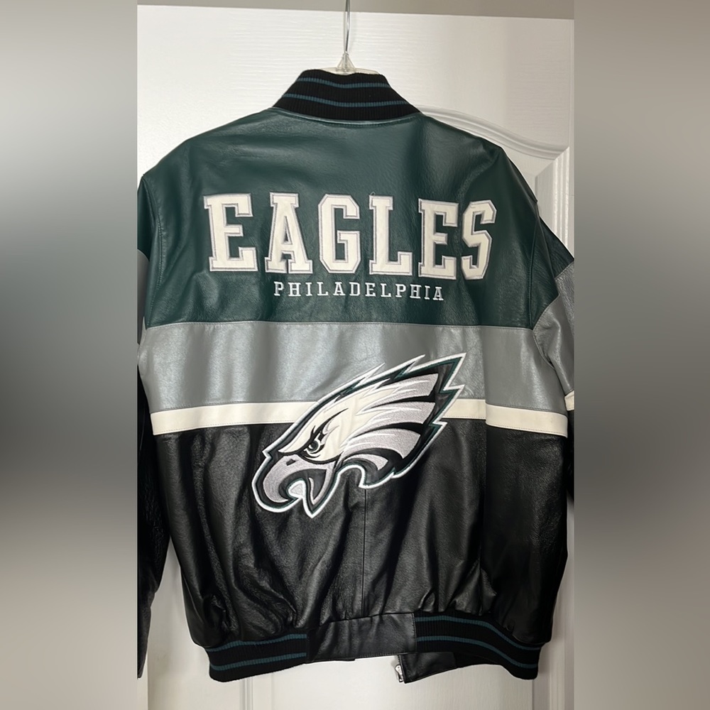 Vintage Eagles Leather Jacket